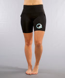 Women's Black Compress Shorts