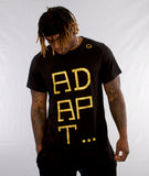 Q2 Men's Black Gold ADAPT Tee