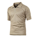 Beige Q2 Tactical Polos