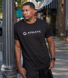 Men's Black Silver Foil AA Tee