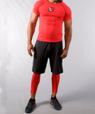 Red Men's Compress Set